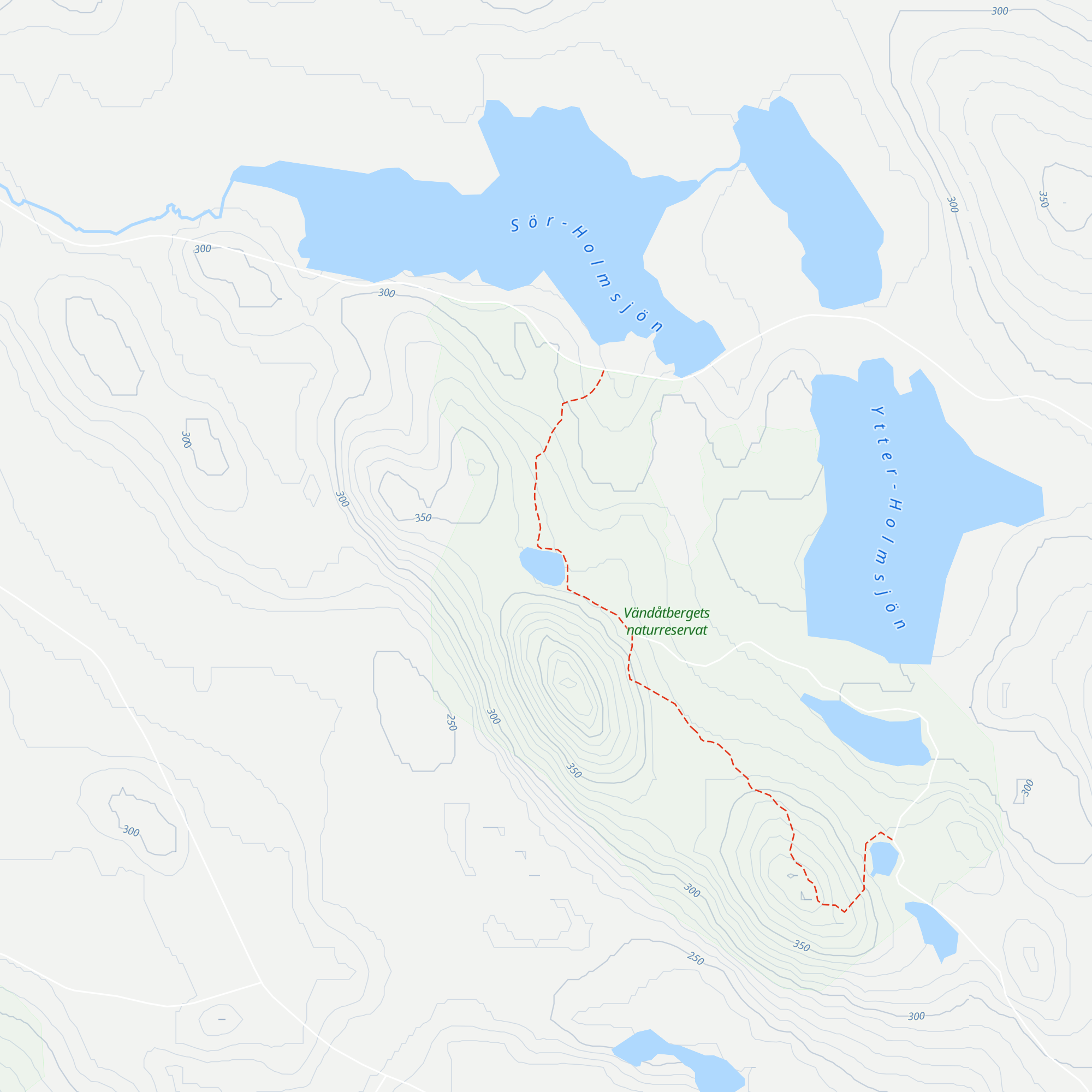 Övernattningsstuga Vändåtberget map