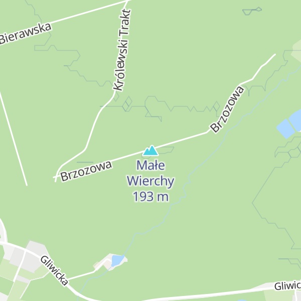 Map of Małe Wierchy