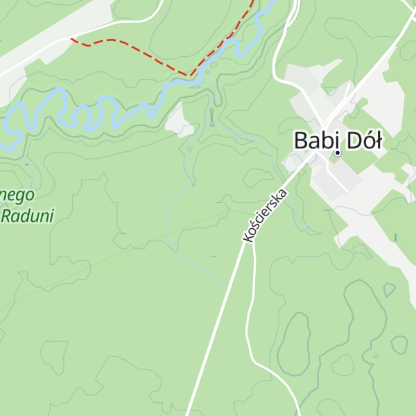 Map of Zamkowa Góra
