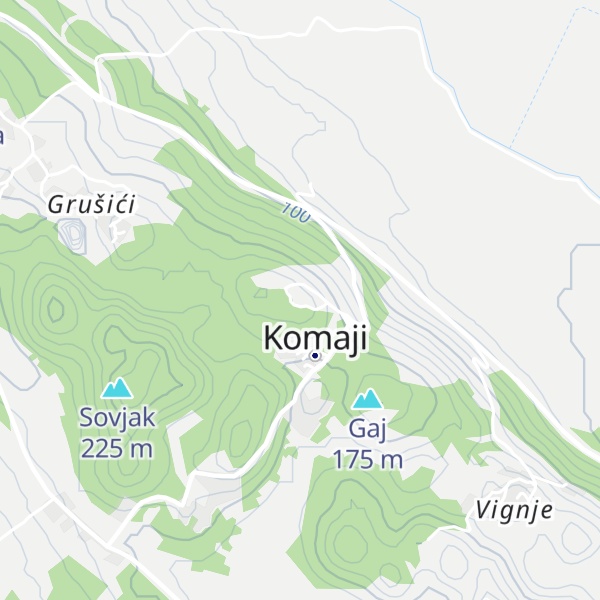 Map of Sveti Luka