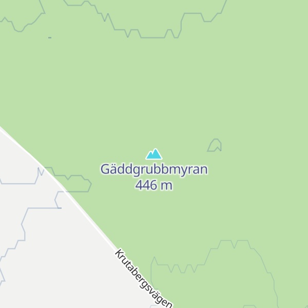 Map of Gäddgrubbmyran