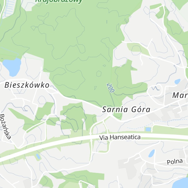 Map of Sarnia Góra