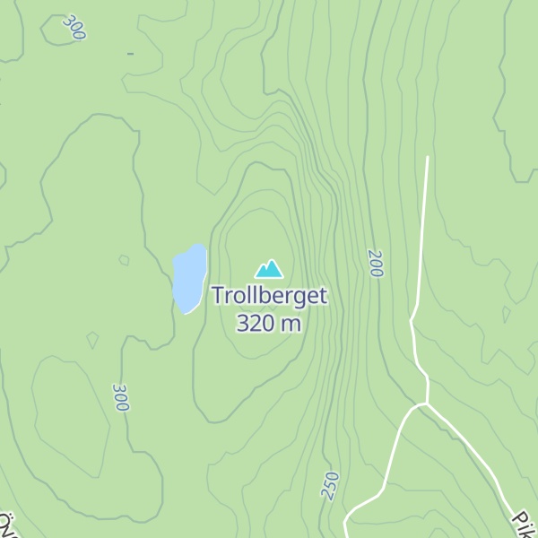 Map of Trollberget