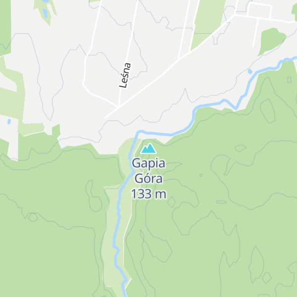 Map of Gapia Góra