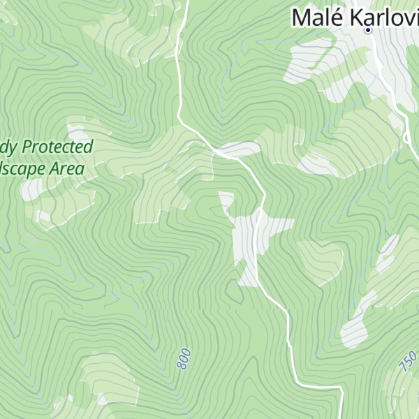 Map of Koncová