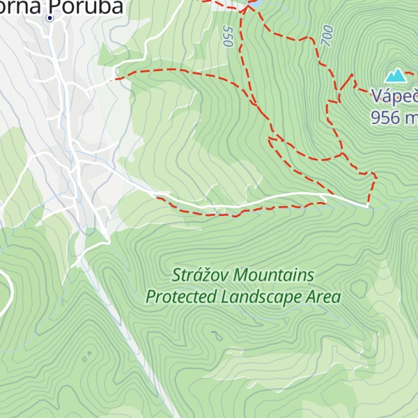 Map of Vodojem II. stupňa