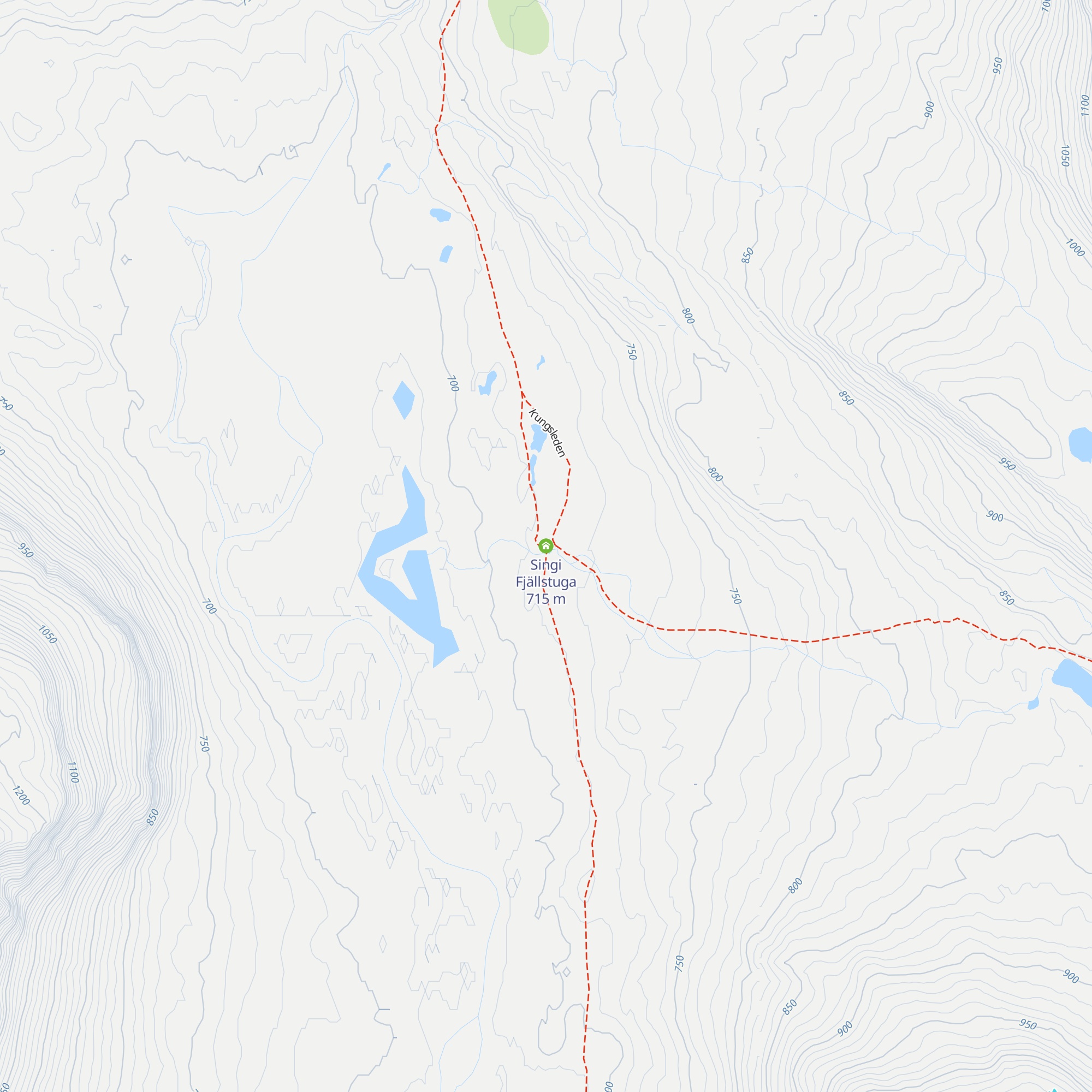 Singi Fjällstuga map