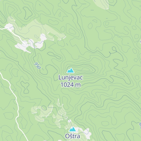 Map of Lunjevac