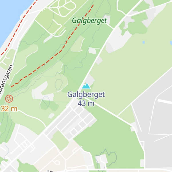 Map of Galgberget