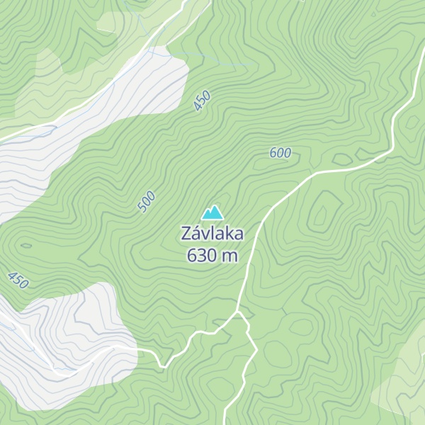 Map of Závlaka