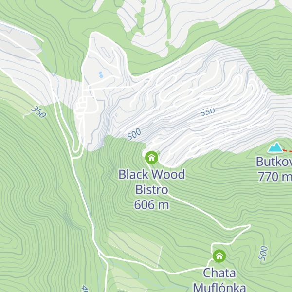 Map of Kaplnka Božieho milosrdenstva