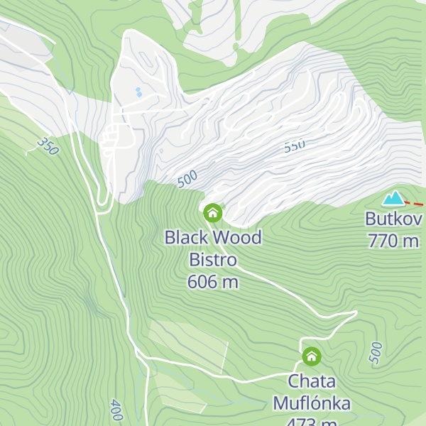 Map of Black Wood Bistro