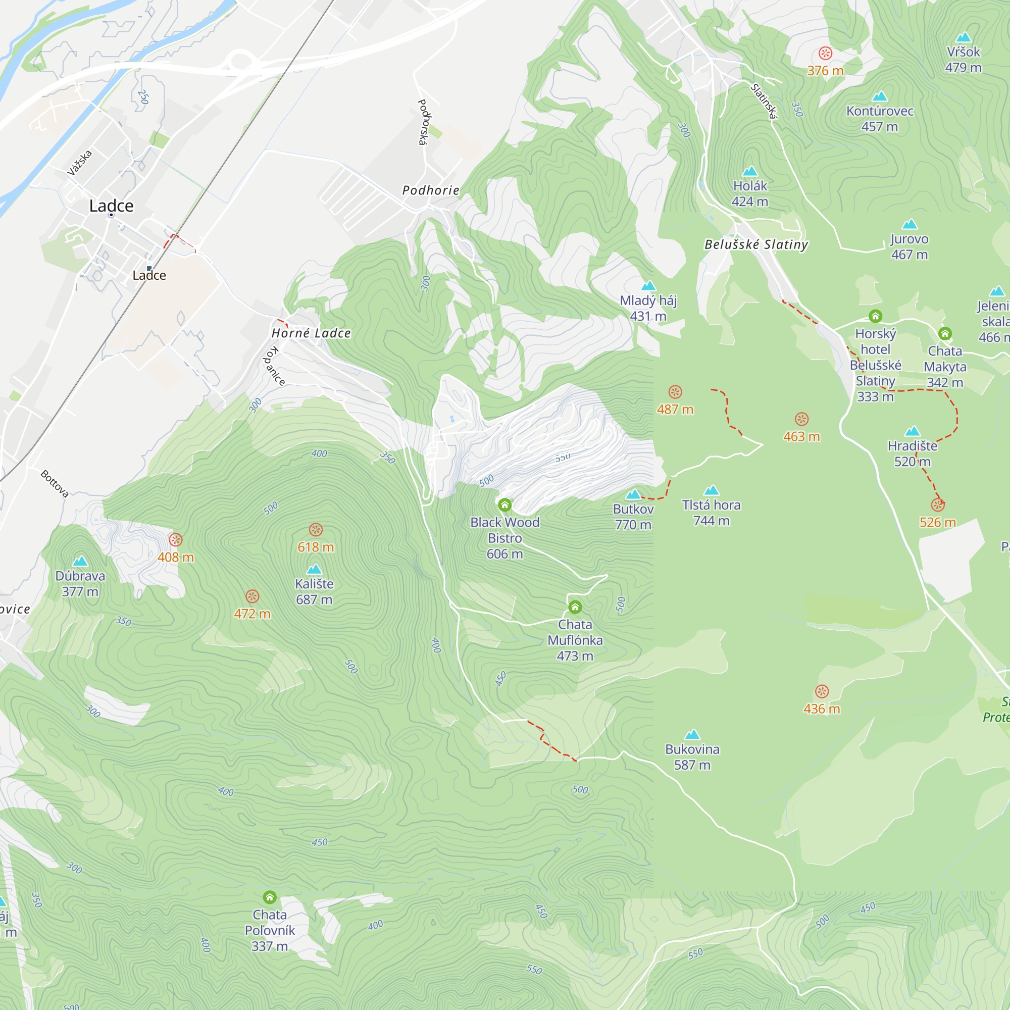 Black Wood Bistro map