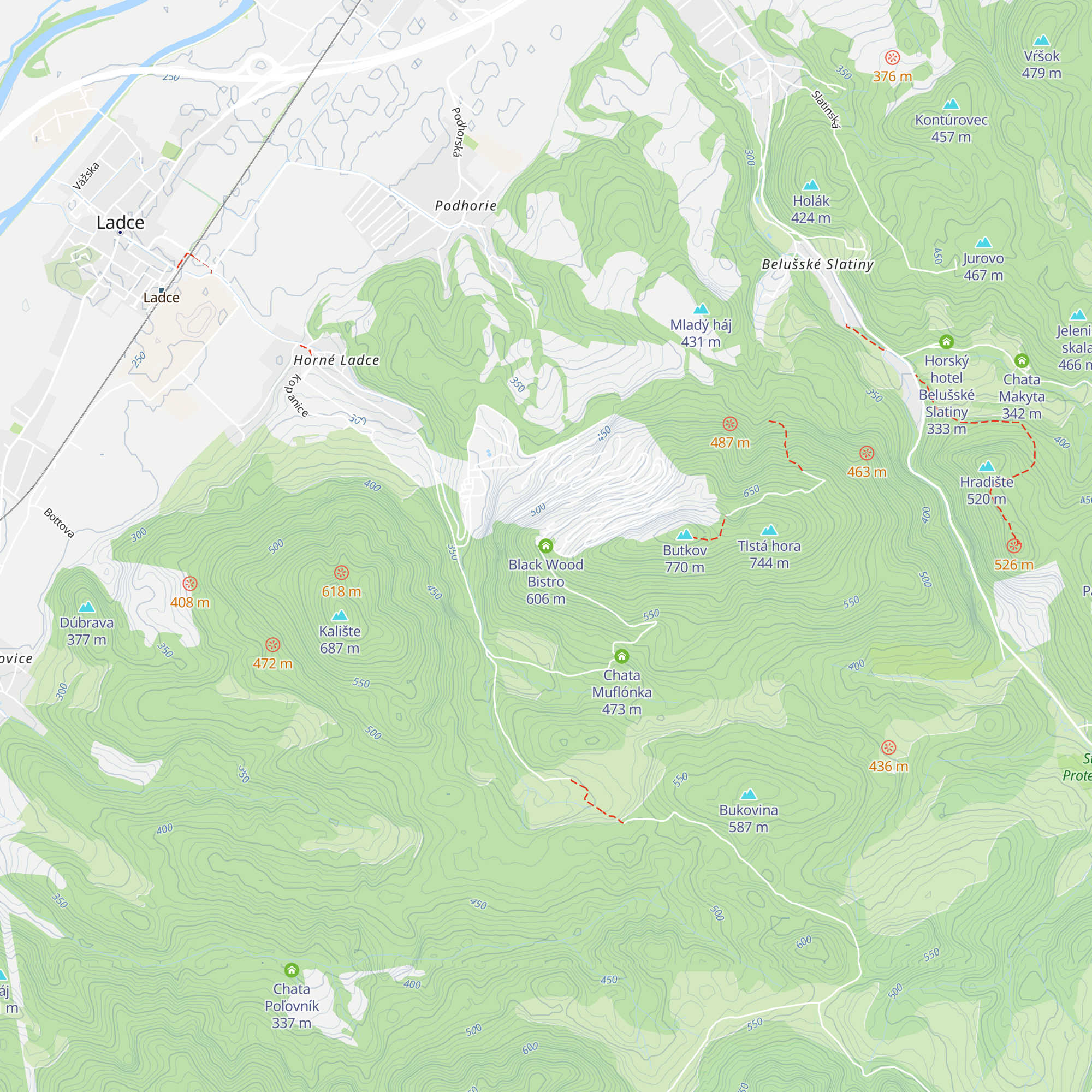 Black Wood Bistro map