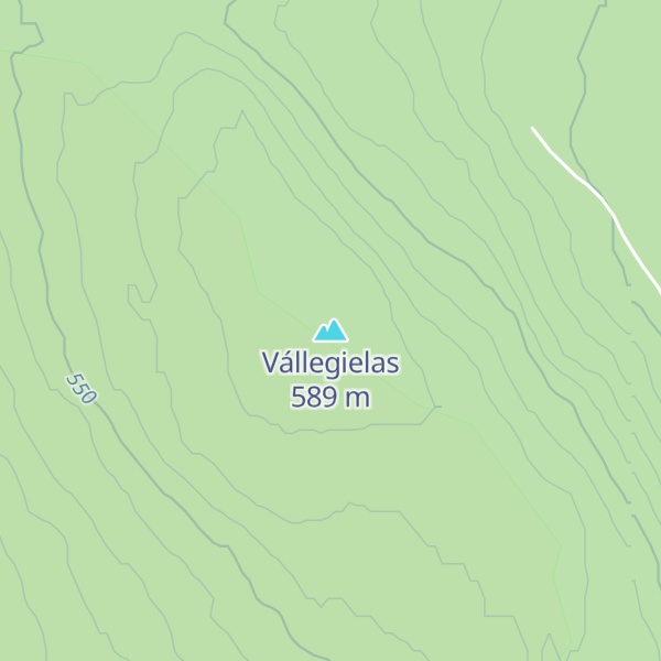 Map of Vállegielas