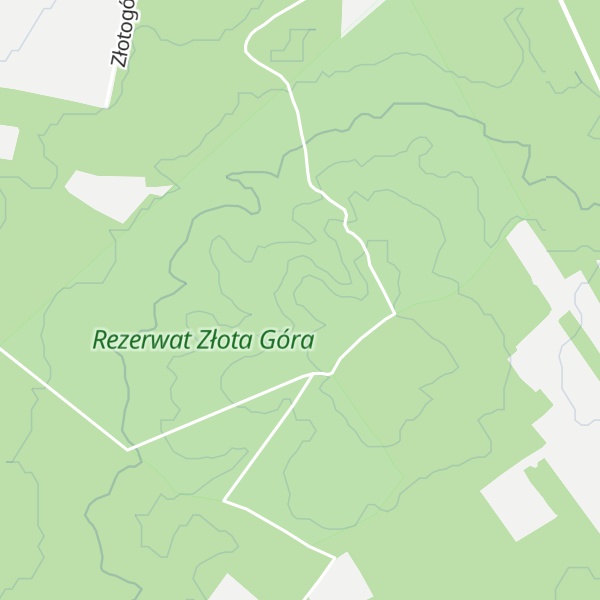Map of Złota Góra