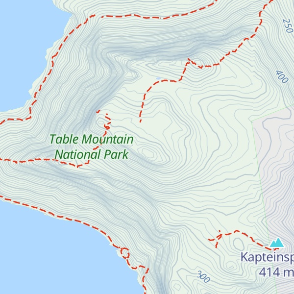 Map of Karbonkelberg