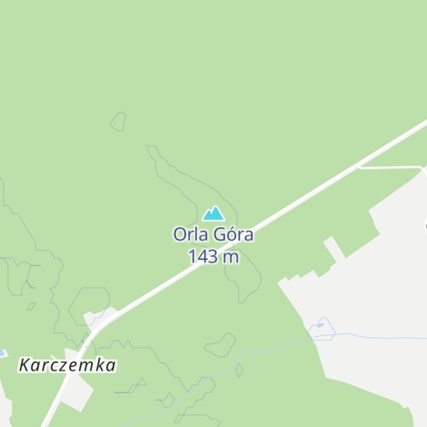 Map of Orla Góra