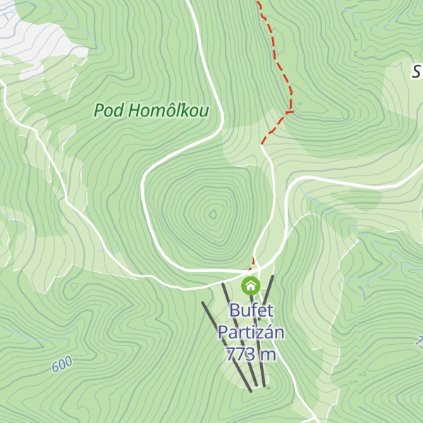 Map of Homôľka