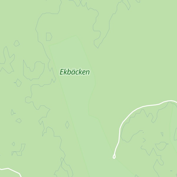 Map of Ekbäckens naturreservat