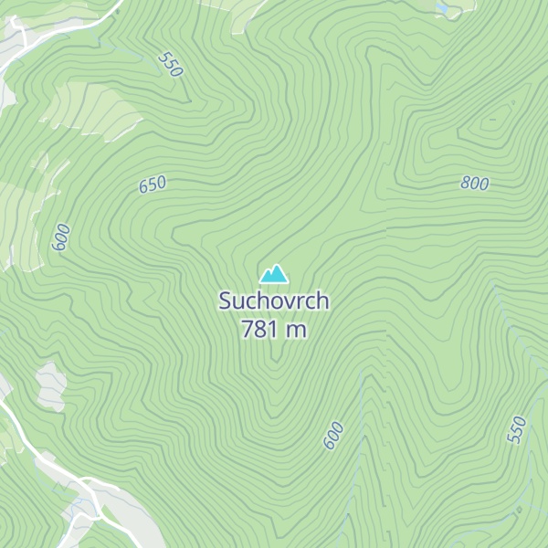 Map of Suchovrch