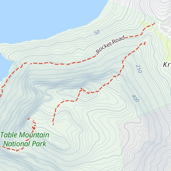 Map of Suther Peak