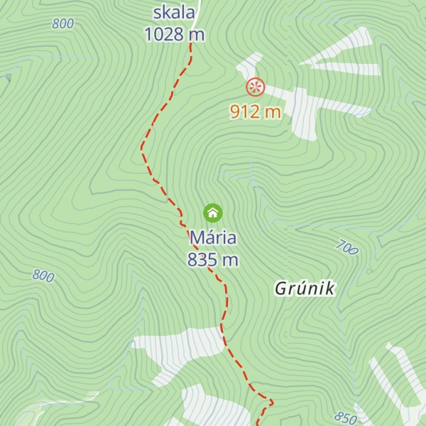 Map of Mária