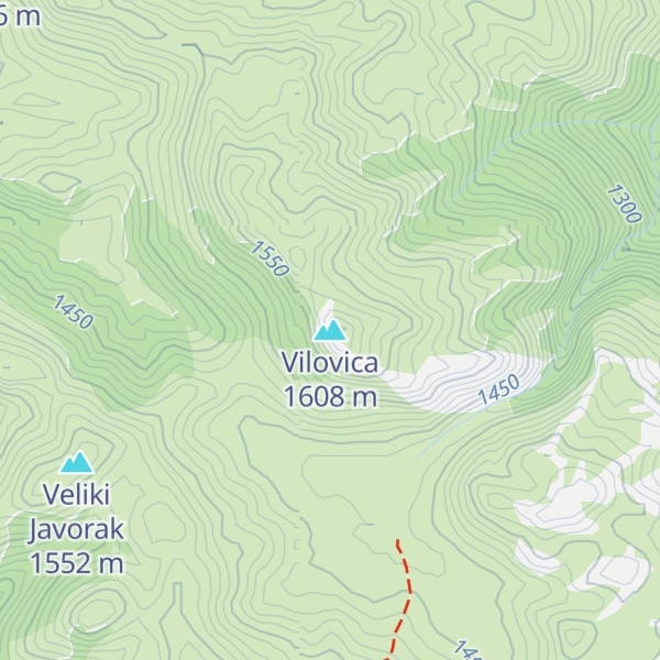 Map of Vilovica