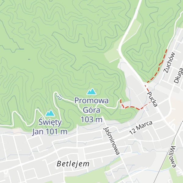 Map of Promowa Góra