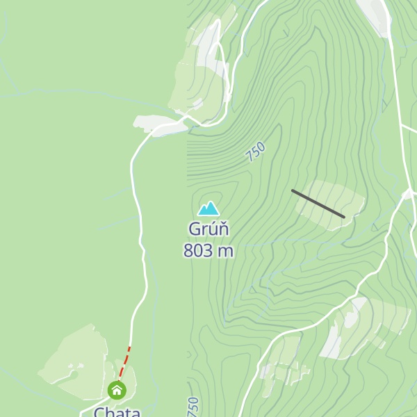 Map of Grúň