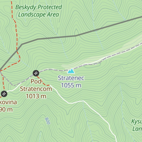 Map of Stratenec