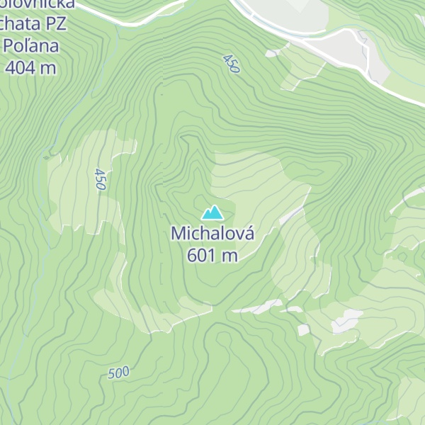 Map of Michalová