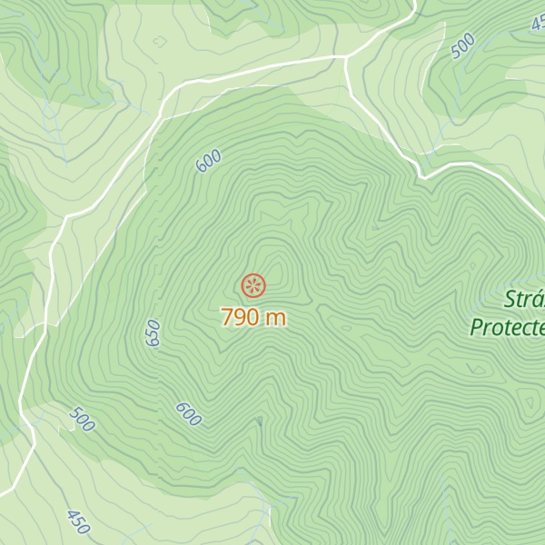 Map of Stupičie
