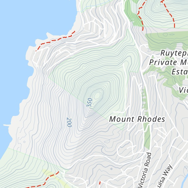 Map of Little Lion's Head