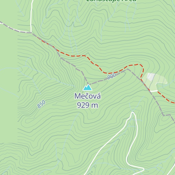 Map of Mečová