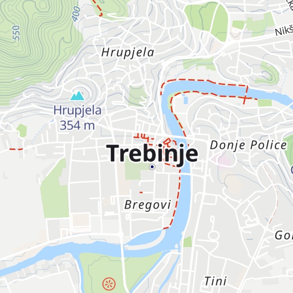 Map of Tourist Info Centre Trebinje