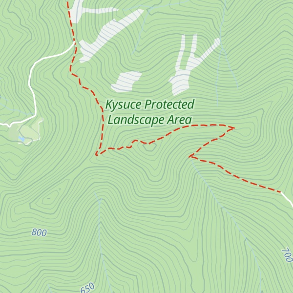 Map of Orgoňova Kýčera