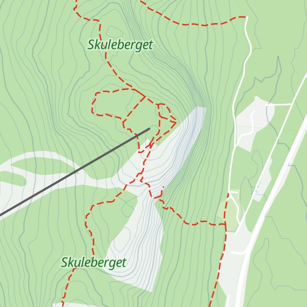 Map of Skuleberget