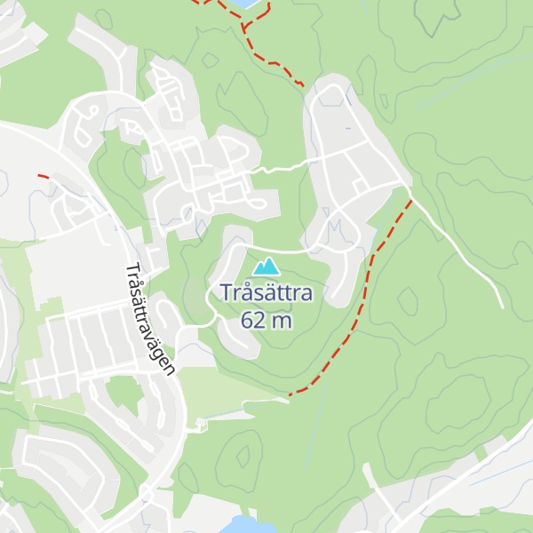 Map of Tråsättra