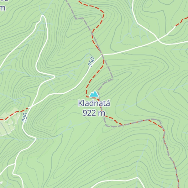 Map of Kladnatá