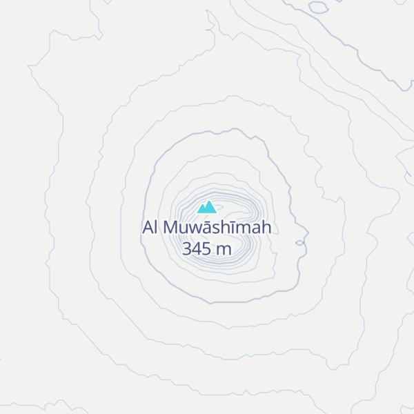 Map of Al Muwāshīmah