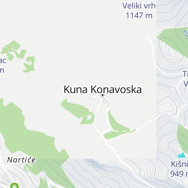 Map of Škola Kuna Konavoska