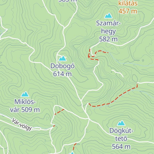 Map of Szószék