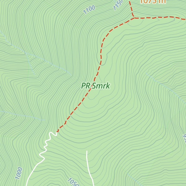 Map of Smrk S [Čeladná]