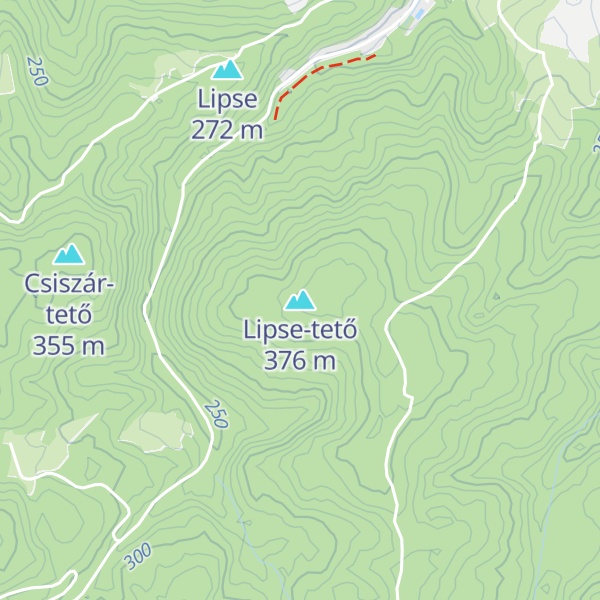 Map of Lipse-tető