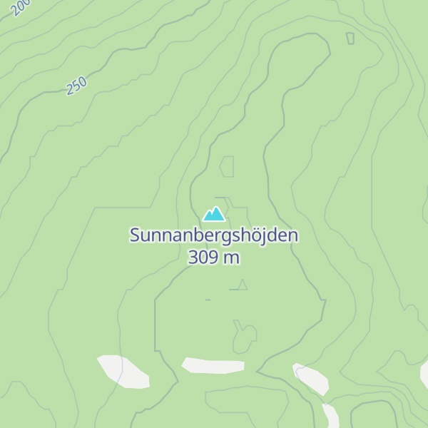 Map of Sunnanbergshöjden
