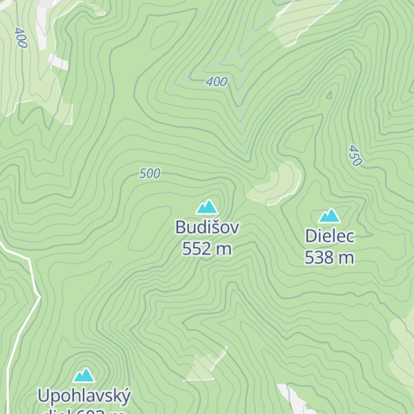 Map of Budišov