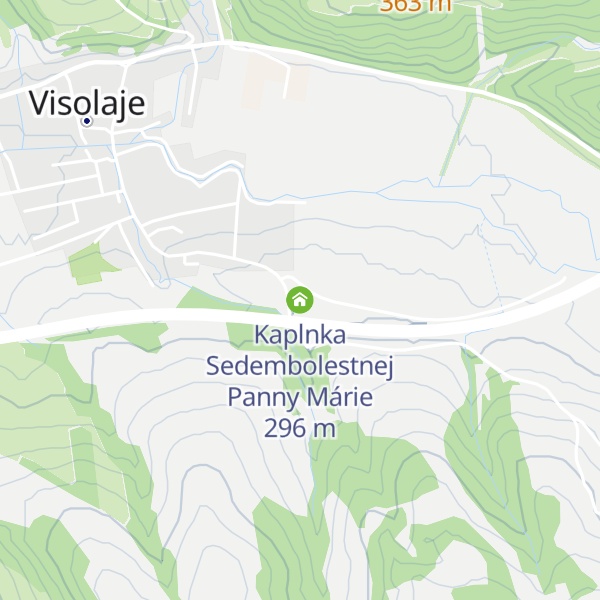 Map of Kaplnka Sedembolestnej Panny Márie