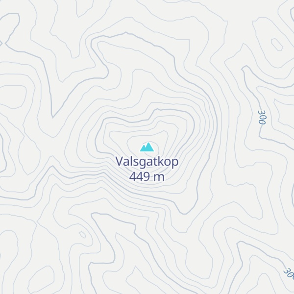 Map of Valsgatkop