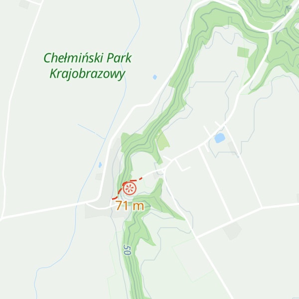 Map of Góra Zamkowa